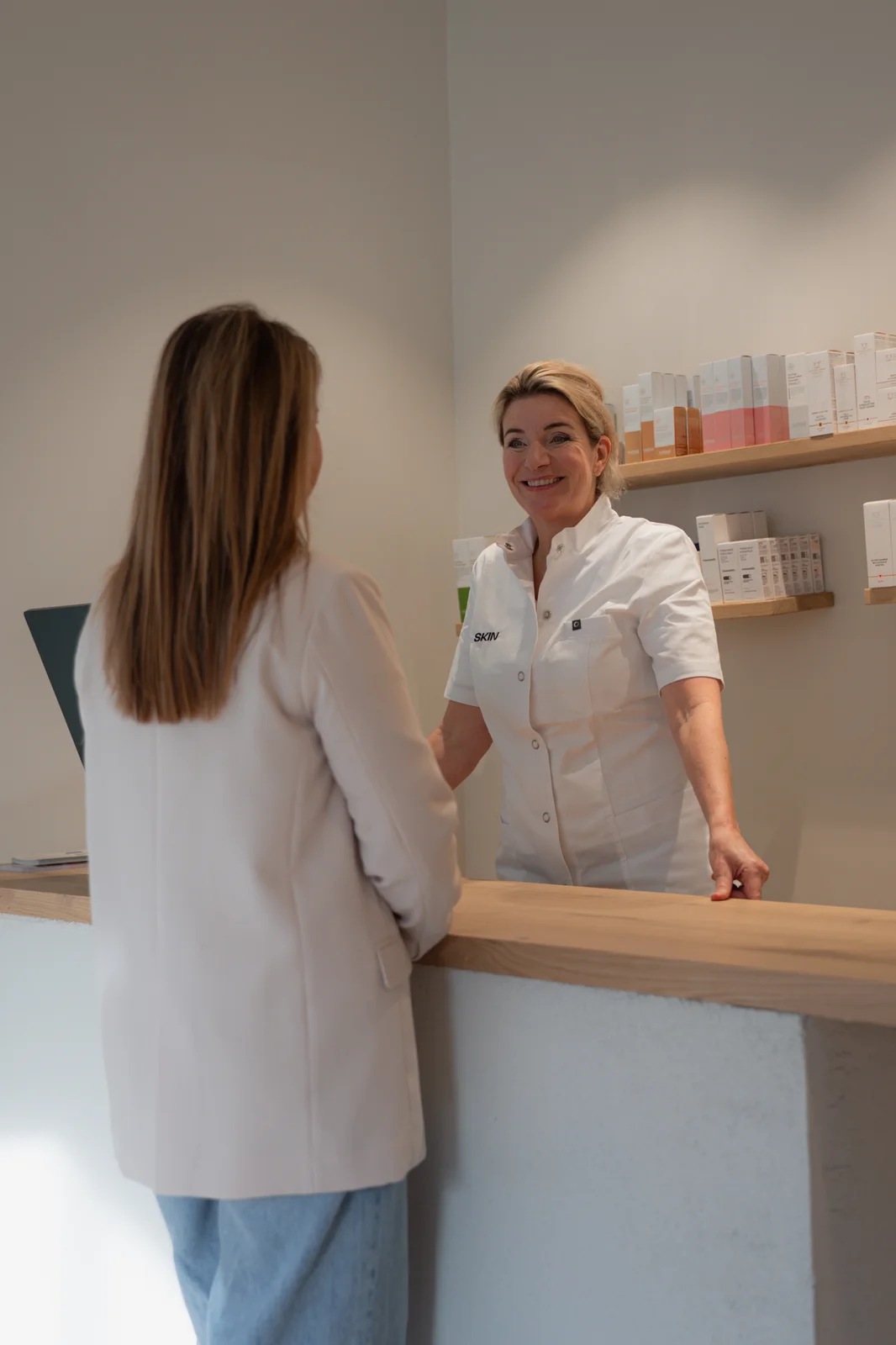 SKIN Centrum persoonlijke ontvangst